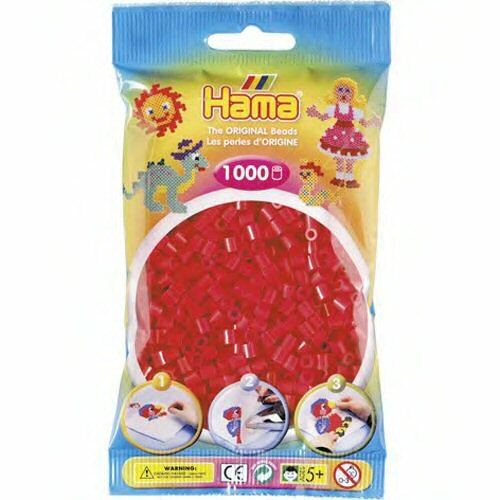 Hama strijkkralen 05 Rood