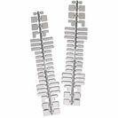 Stickit metallic kleur 631 zilver - 5 strips