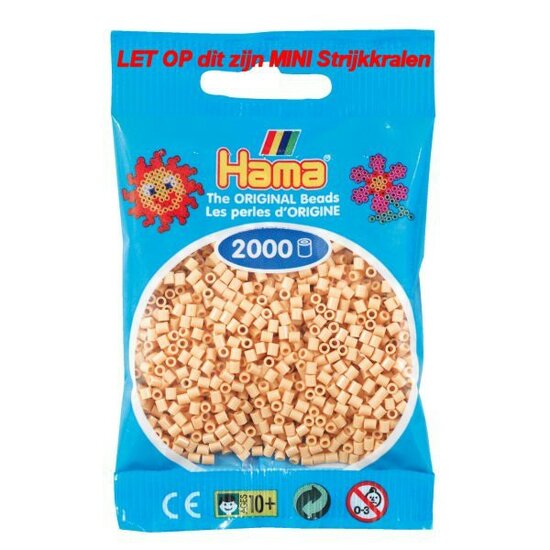 Hama mini kralen kl 27 Beige