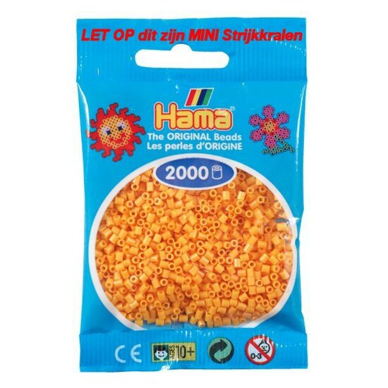 Hama mini kralen kl 60 Pooh Geel