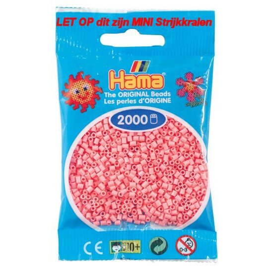 Hama mini kralen kl 06 Roze