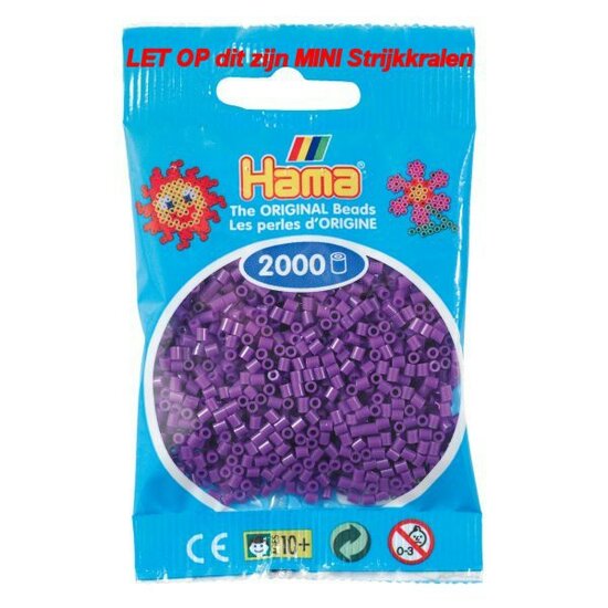 Hama mini kralen kl 07 Paars