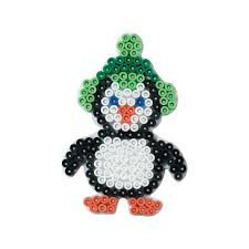 Grondplaat Hama Pinguin met muts