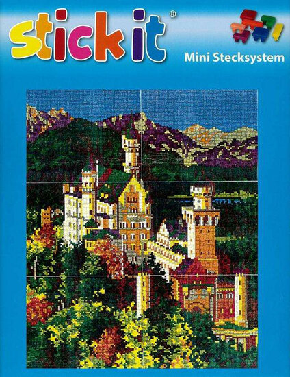 Stickit 41274 Slot Neuschwanstein in de zomer