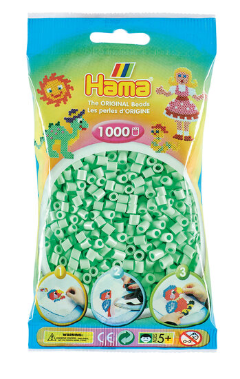 Hama strijkkralen 98 Pastel Mint