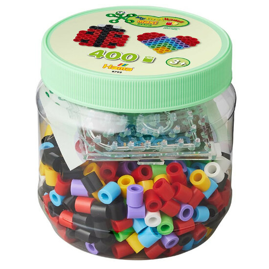 Hama Maxi Strijkkralen in pot 400 stuks (Mint)