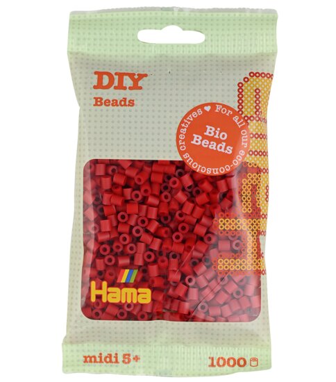 Hama Bio Strijkkralen 22 Rood