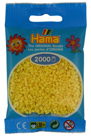 Hama mini kralen kl 103 Licht Geel