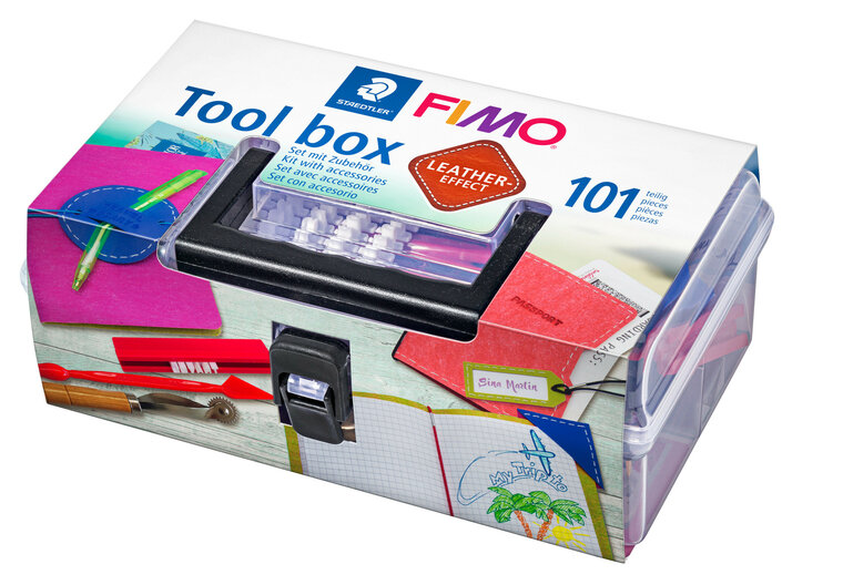 Fimo Leather Effect Tool Box