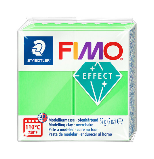 Fimo effect  nr. 501 Neon Groen