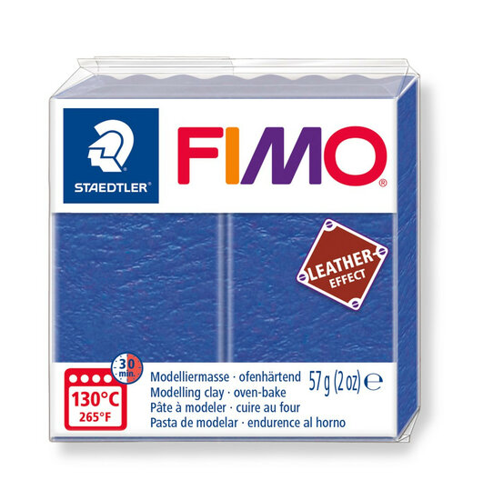 Fimo leather-effect 57 g  indigo nr. 309