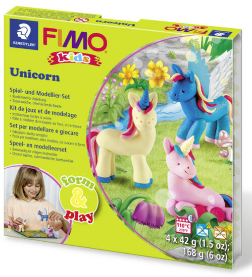 Fimo Kids startset Eenhoorn