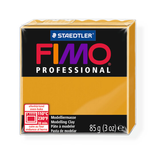 Fimo Professional 17 oker geel