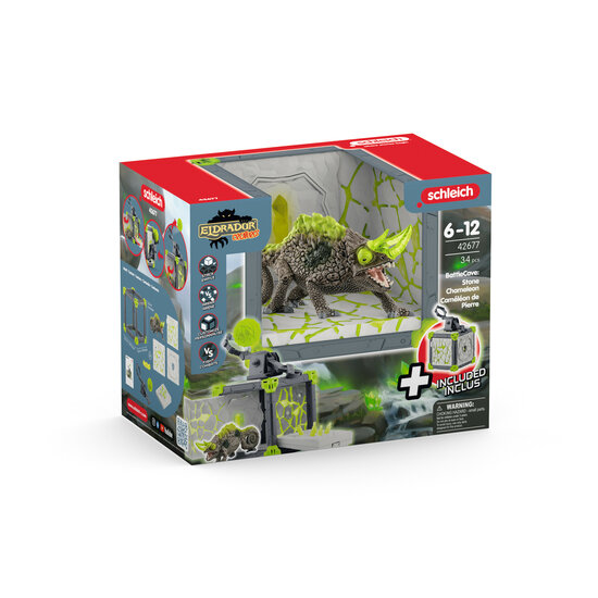 Schleich 42677 BattleCave Steenkameleons