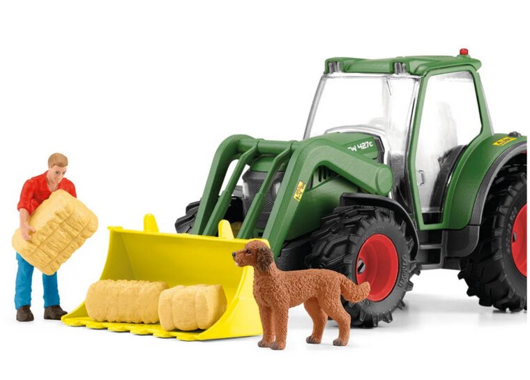 Schleich 42608 Tractor met aanhanger