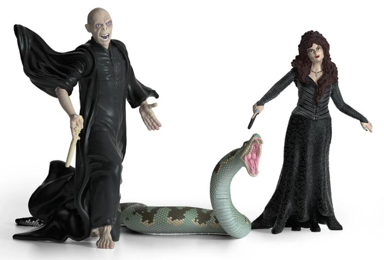 Schleich 42684 Lord Voldemort, Nagini &amp; Bellatrix Lestrange