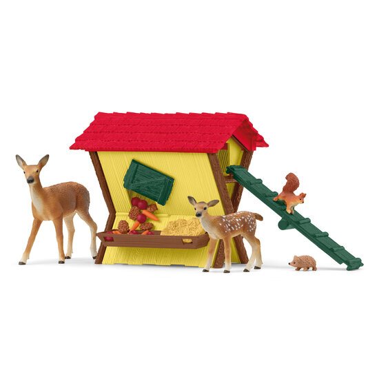 Schleich 42658 De bosdieren voeren