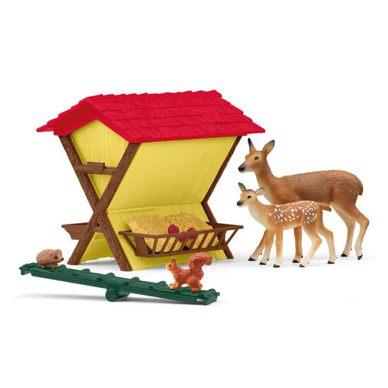 Schleich 42658 De bosdieren voeren