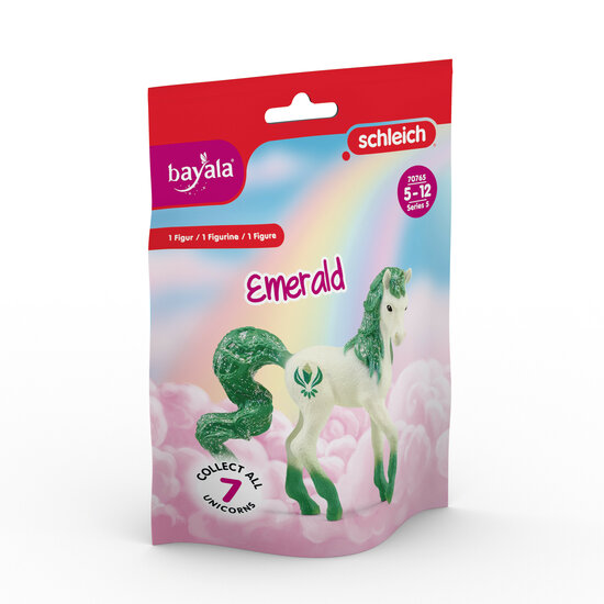 Schleich 70765 Bayala Smaragd (Eenhoorn veulen)