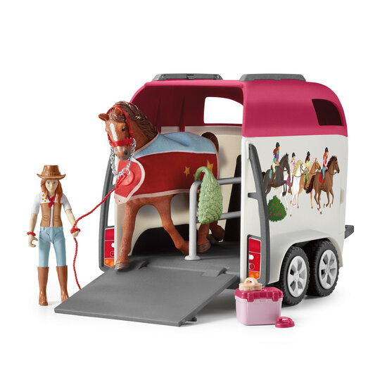 Schleich 42535 Paarden Avontuur met Auto en Trailer