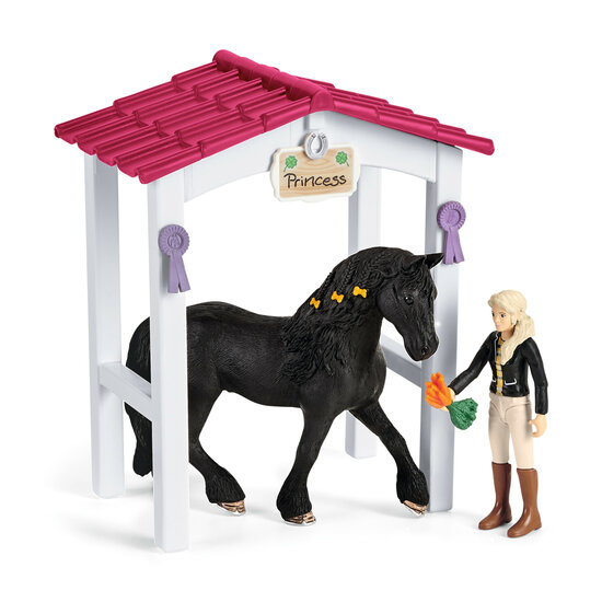 Schleich 42437 Paardenbox met Tori &amp; Princess