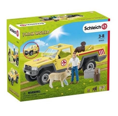 Schleich 42503 Dierenartsbezoek aan de boerderij