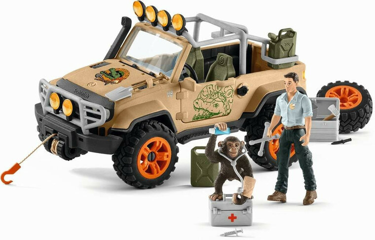 Schleich 42410 Jeep met lier