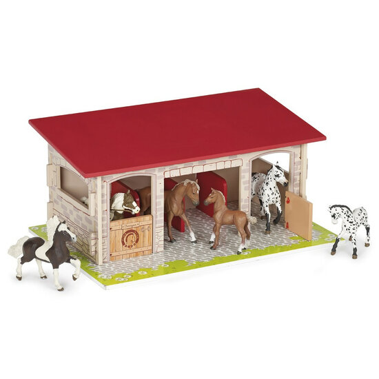 Papo 60104 Paardenstal klein excl. figuren