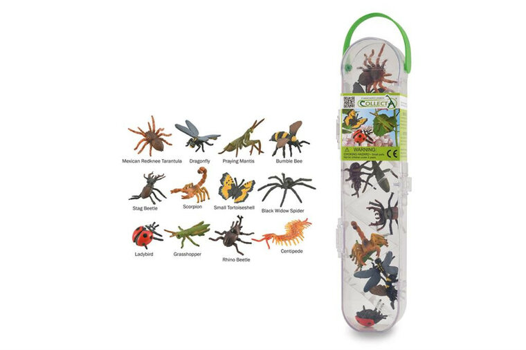 Collecta A1106 Mini Insecten &amp; Spinnen Set van 12 stuks