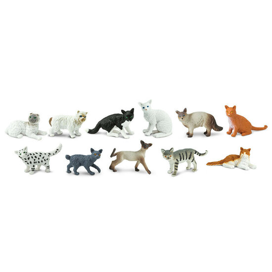 Safari 699204 Mini Huiskatten Set (11 stuks)