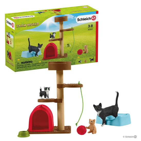 Schleich 42501 Speelplek voor schattige katten