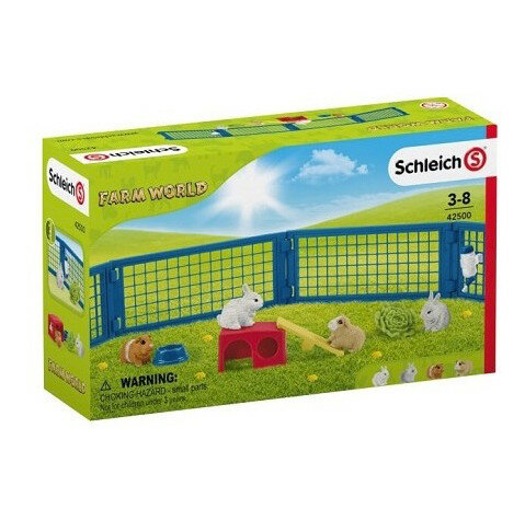 Schleich 42500 Konijnen en Cavia hok