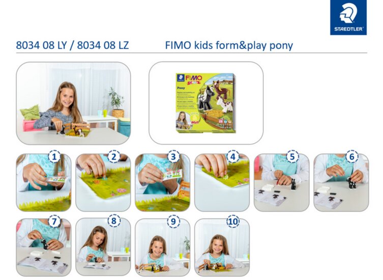 Fimo Kids startset Pony