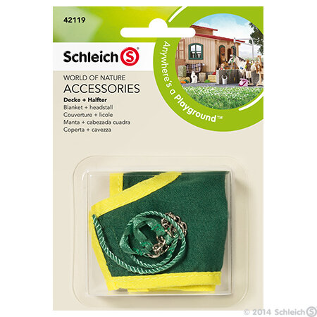 Schleich 42119 Deken + hoofdstel