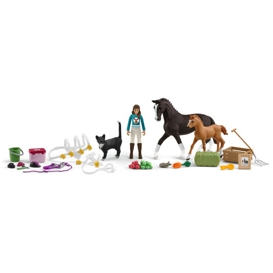 Schleich 99092 Adventskalender Horse Club 2024 (Paarden)