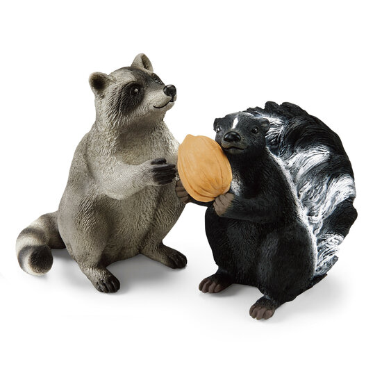 Schleich 42532 Nootachtige kattenkwaad (Wasberen &amp; Stinkdieren set)