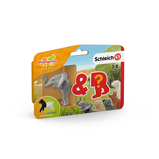 Schleich 81072 Puzzlemals Wild Life Serie 1