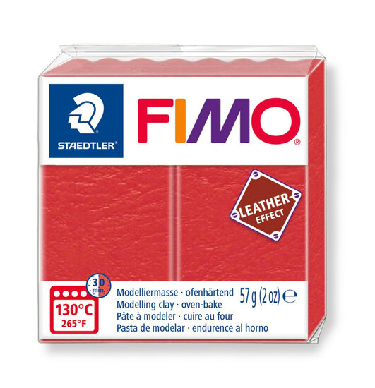 Fimo leather-effect 57 g watermeloen nr. 249