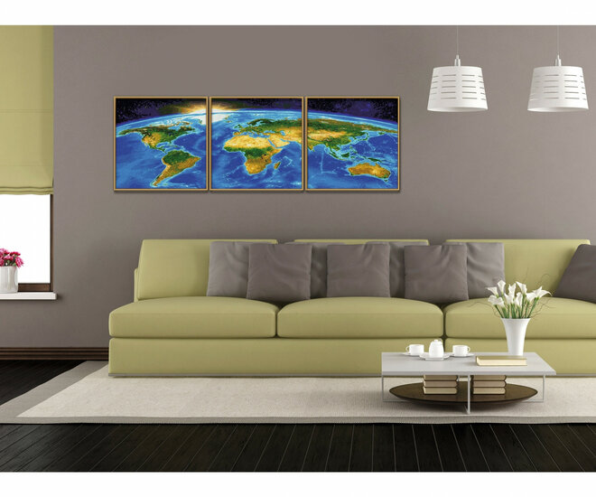 Onze Planeet - Schipper Dieluik 40 x 120 cm