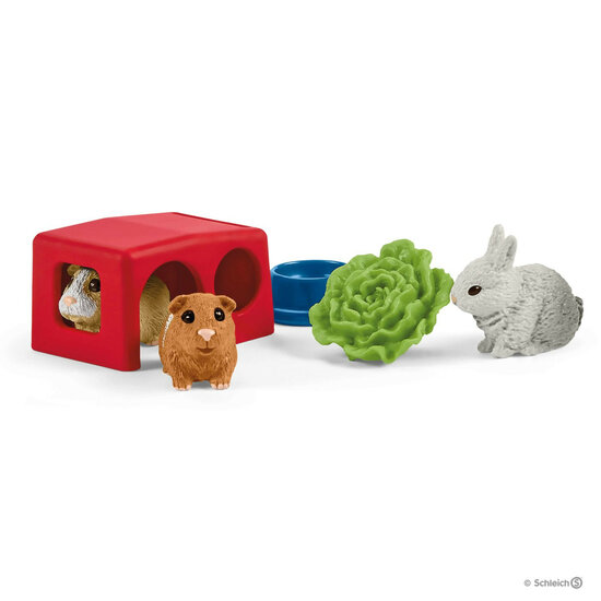 Schleich 42500 Konijnen en Cavia hok