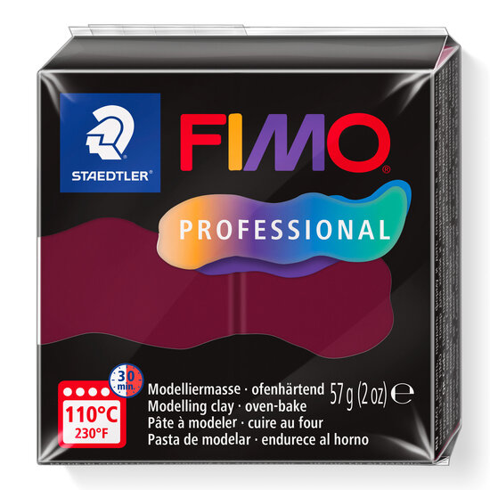 Fimo Professional Bordeaux nr. 23