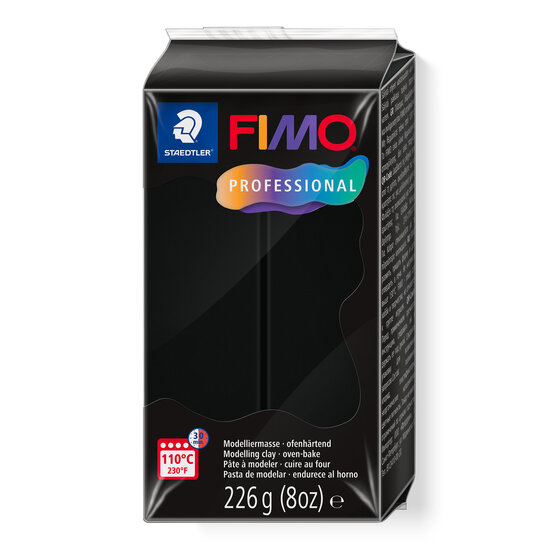 Fimo Professional 226 gr. zwart