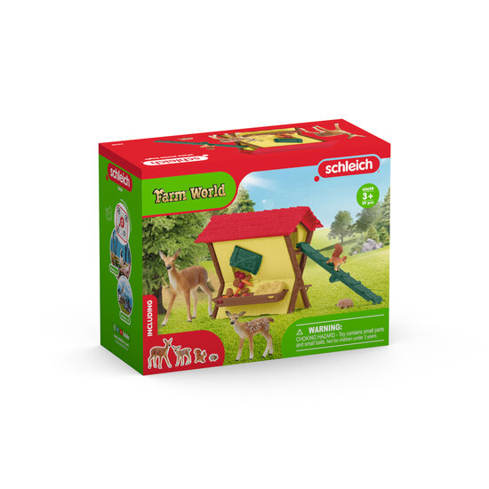 Schleich 42658 De bosdieren voeren