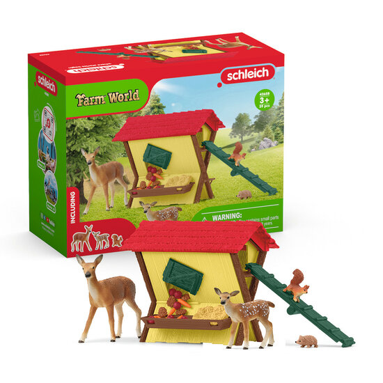 Schleich 42658 De bosdieren voeren