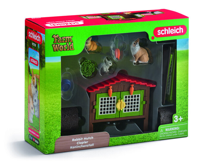 Schleich 42728 Konijnenhok