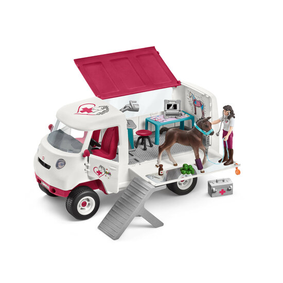 Schleich 42439 Mobiele dierenarts met Hannover veulen (Nieuw 2022)