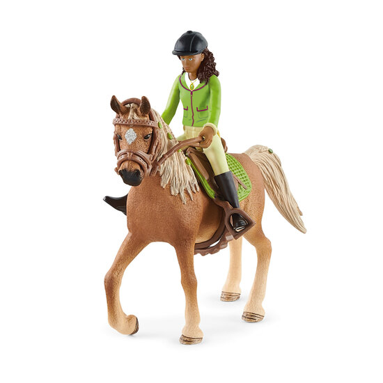 Schleich 42542 Horse Club Sarah &amp; Mystery