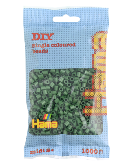 Hama strijkkralen 102 Bos Groen / Forest Green