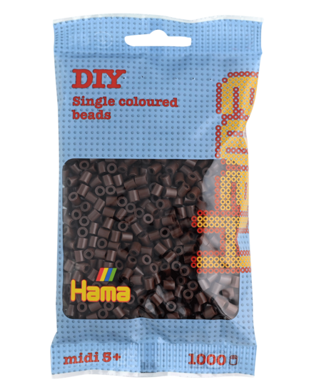 Hama strijkkralen 12 Choco