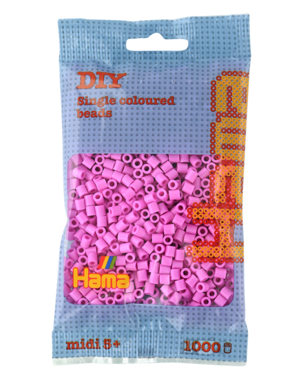 Hama strijkkralen 48 Roze